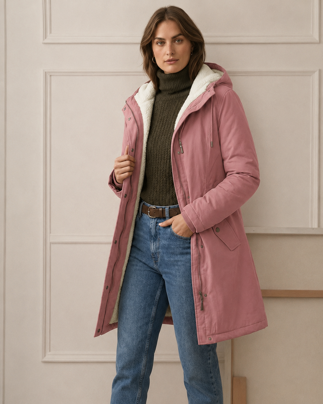 Charlotte | All-Weather Sherpa Parka