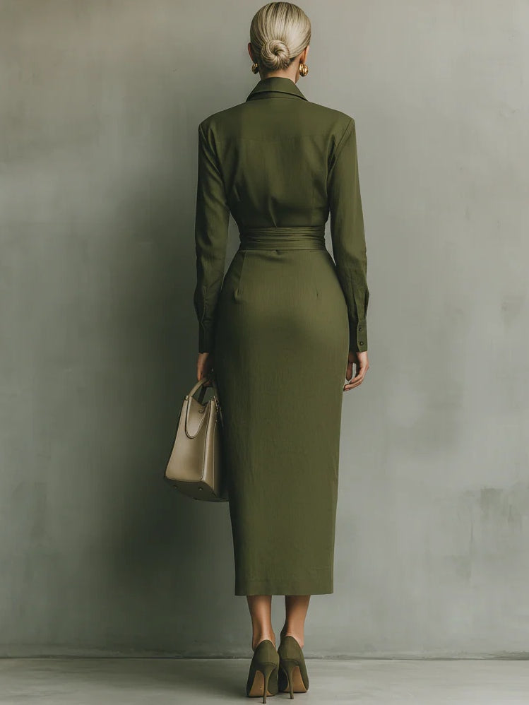 Harper | Elegant Fitted Maxi Dress