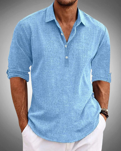 Evan | Refined Button-Front Classic Shirt