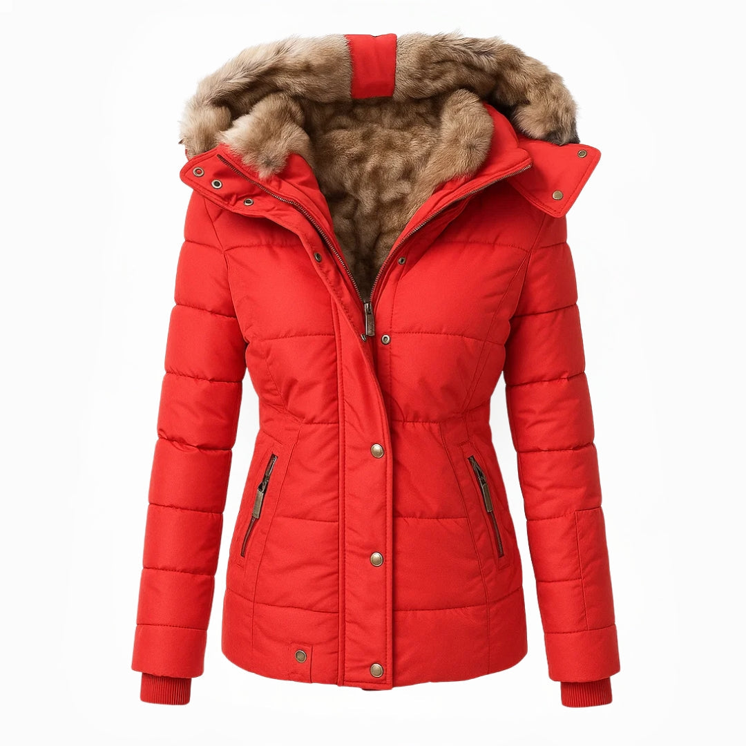 Anna | Winter Coat with Fur Lining