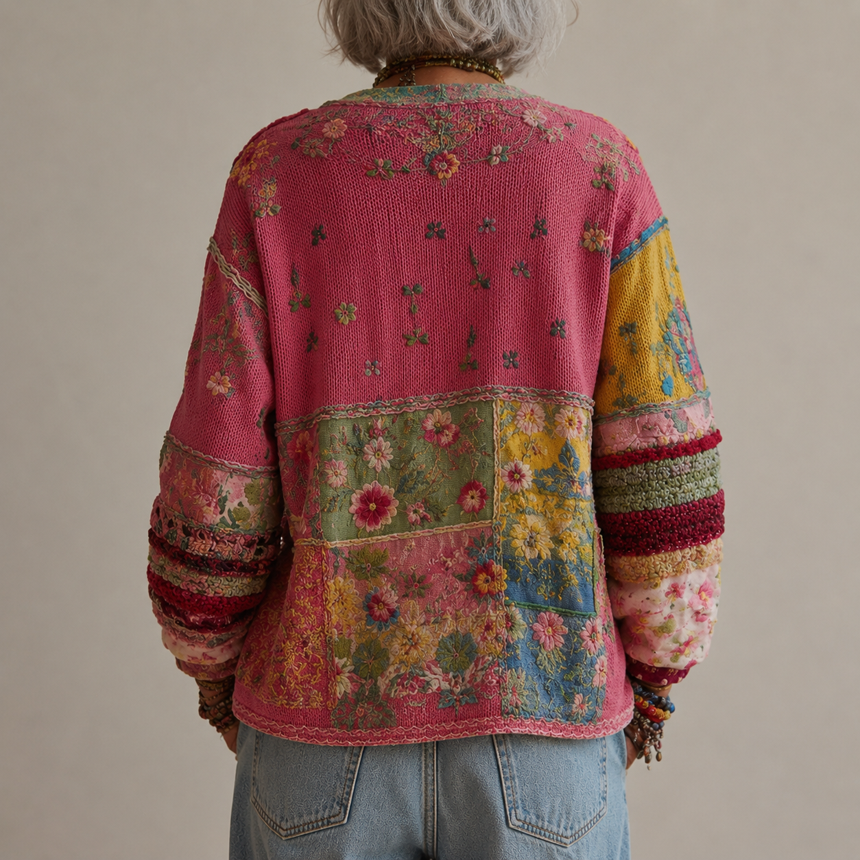 Rosalie | Artisan Patchwork Cardigan