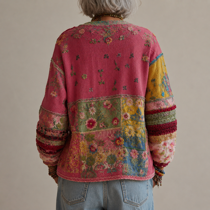 Rosalie | Artisan Patchwork Cardigan
