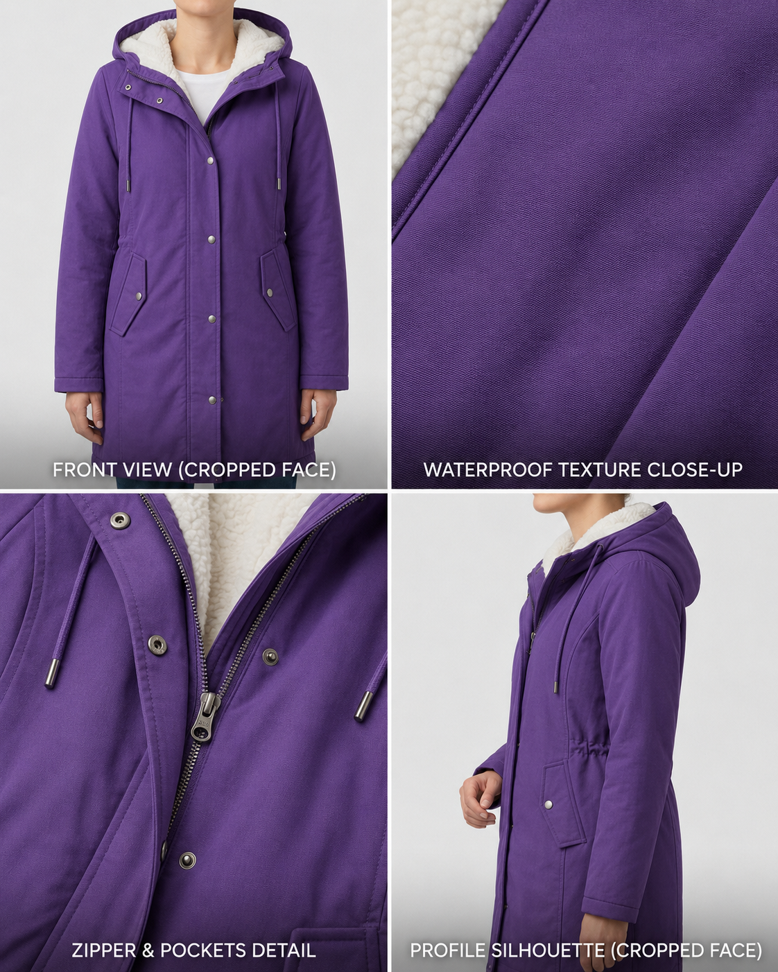 Charlotte | All-Weather Sherpa Parka