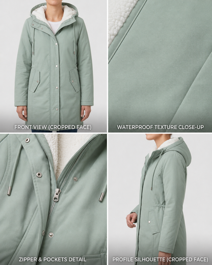 Charlotte | All-Weather Sherpa Parka