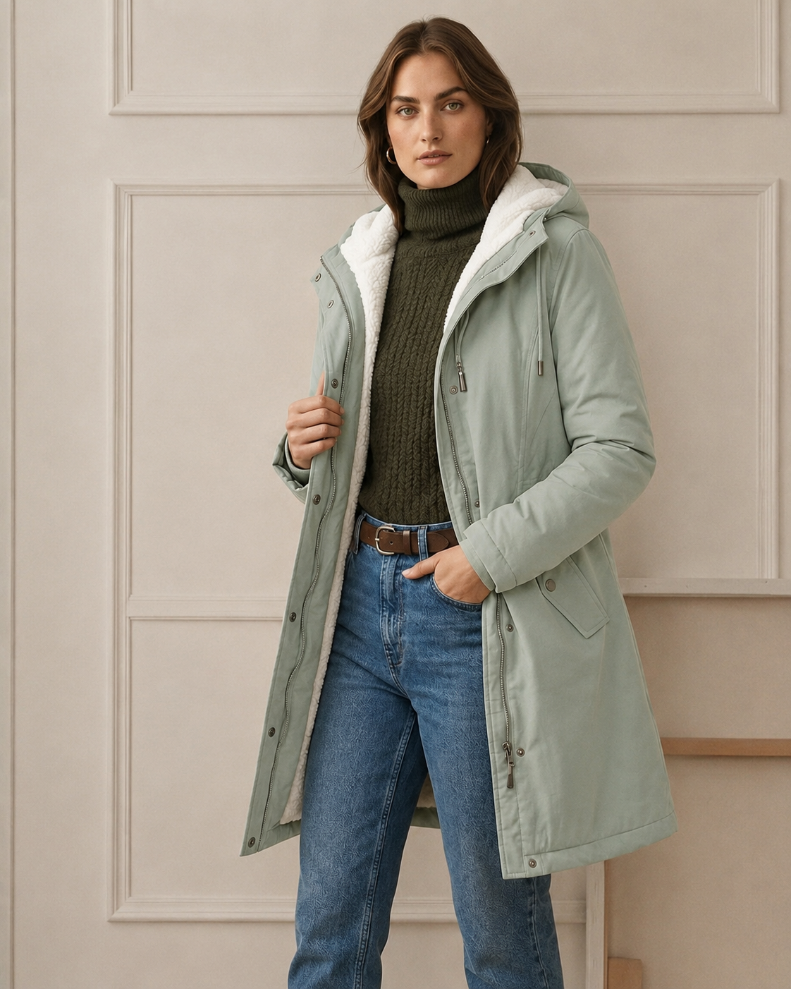 Charlotte | All-Weather Sherpa Parka