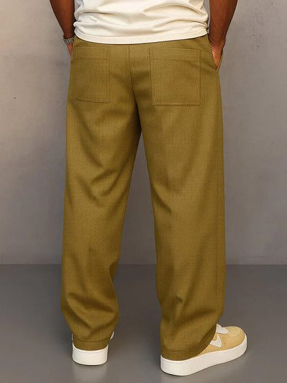 Jules | Relaxed Fit Smart Trousers