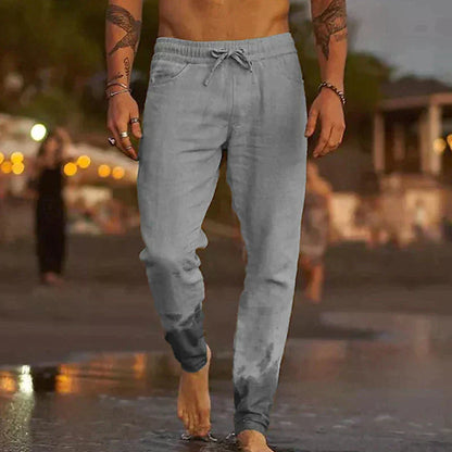 Liam | Relaxed Linen Beach Pants