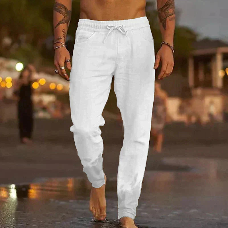 Igor | Lightweight Linen Beach Pants for Summer