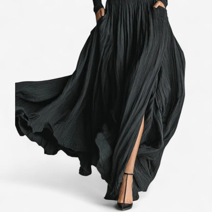 Amelia | High-waist maxi dress