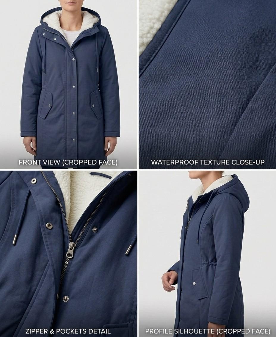Charlotte | All-Weather Sherpa Parka