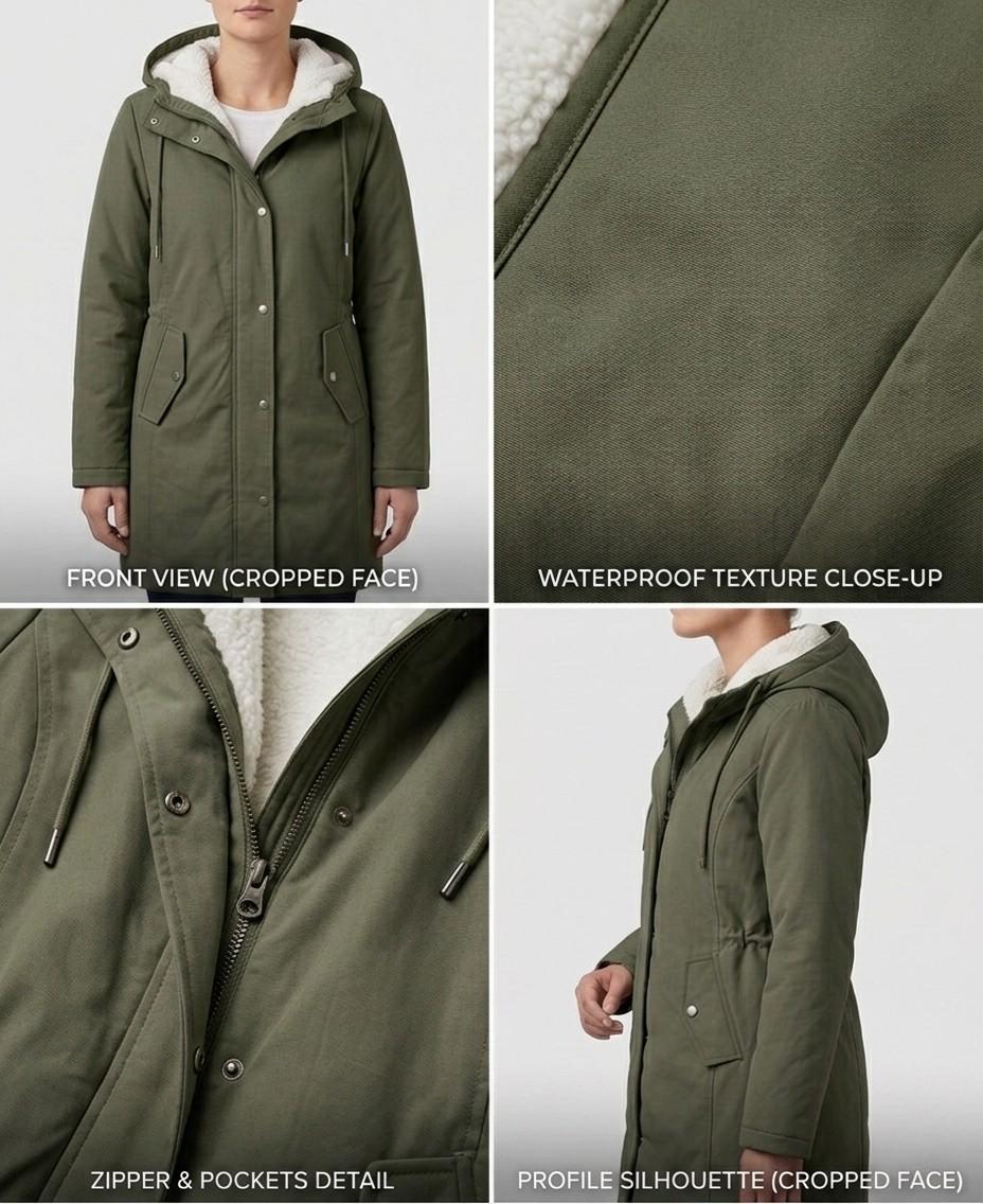 Charlotte | All-Weather Sherpa Parka