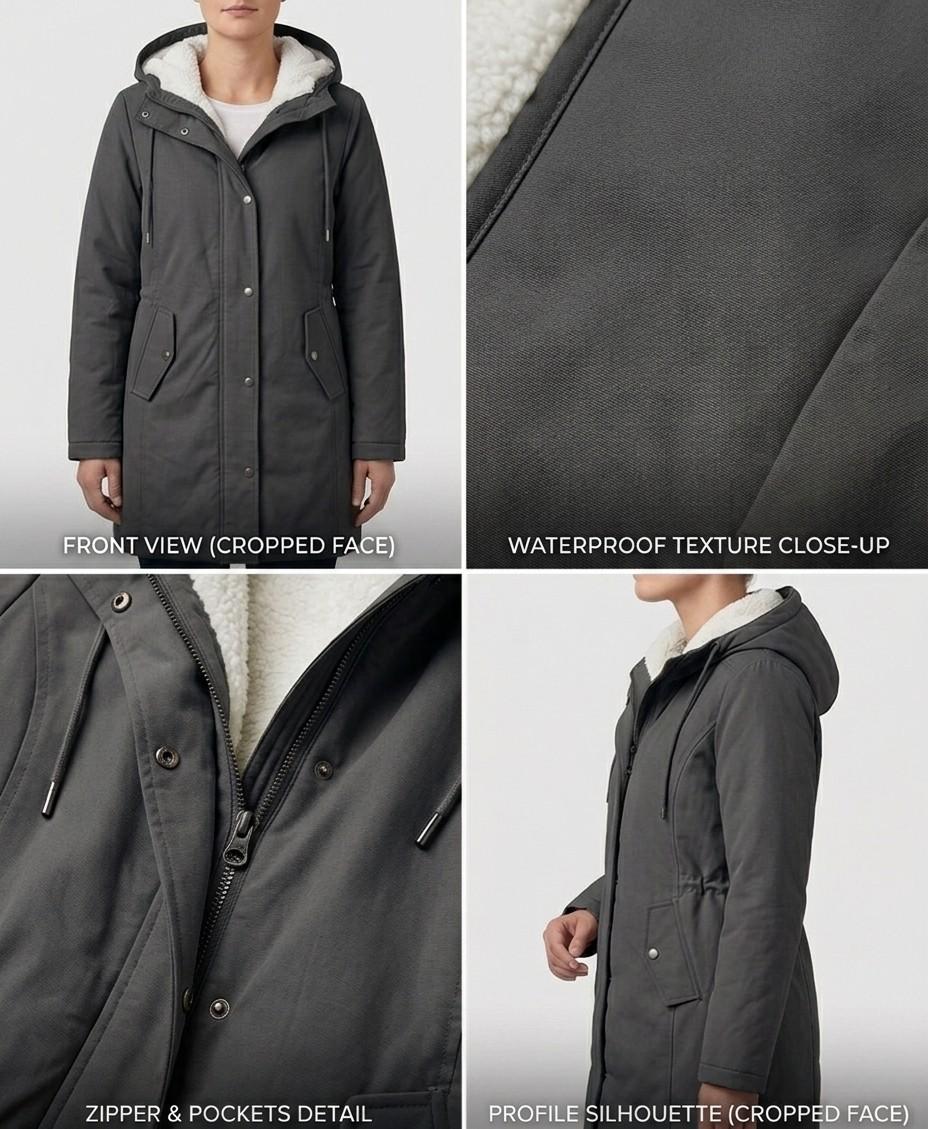 Charlotte | All-Weather Sherpa Parka