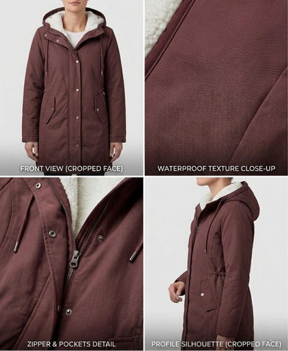 Charlotte | All-Weather Sherpa Parka