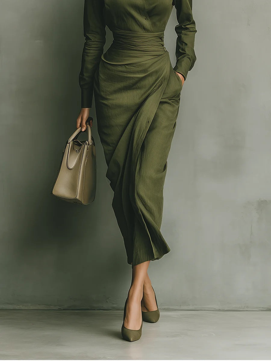 Harper | Elegant Fitted Maxi Dress