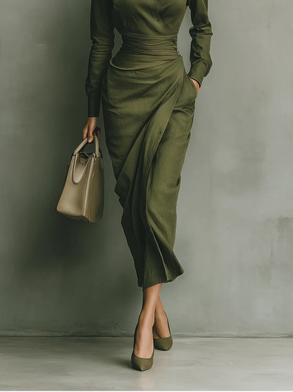 Harper | Elegant Fitted Maxi Dress