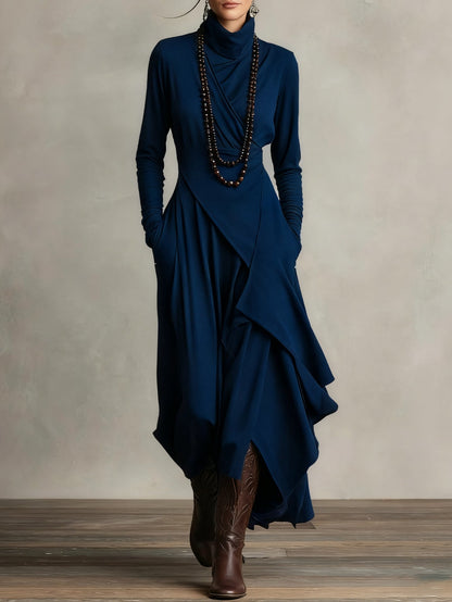 Aurélie |  Artisan Drape Dress