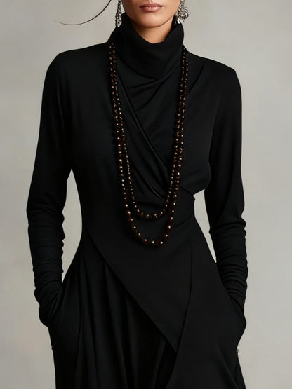 Aurélie |  Artisan Drape Dress