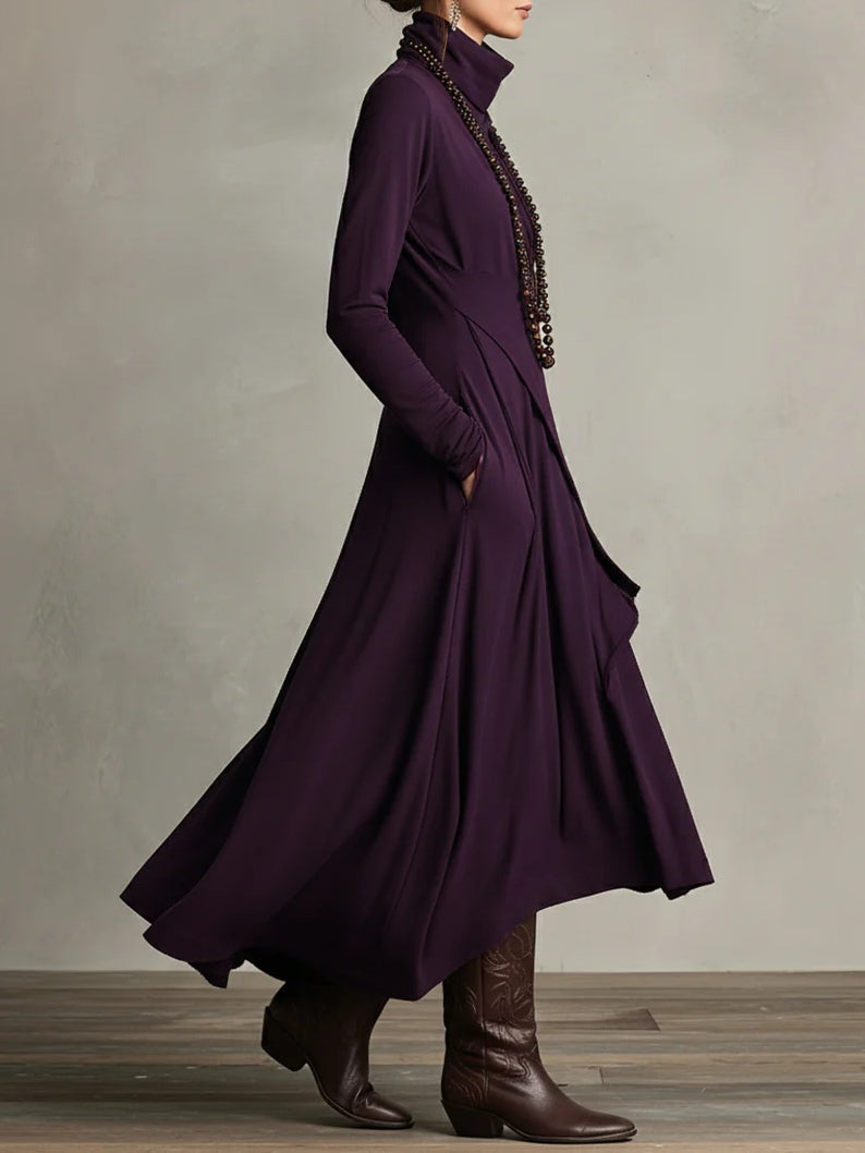 Aurélie |  Artisan Drape Dress
