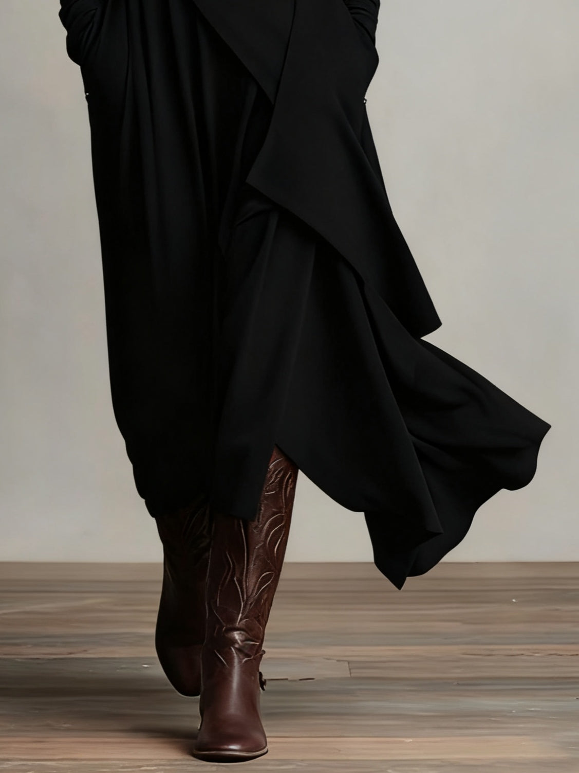 Aurélie |  Artisan Drape Dress