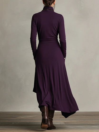Aurélie |  Artisan Drape Dress