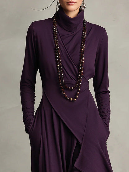 Aurélie |  Artisan Drape Dress