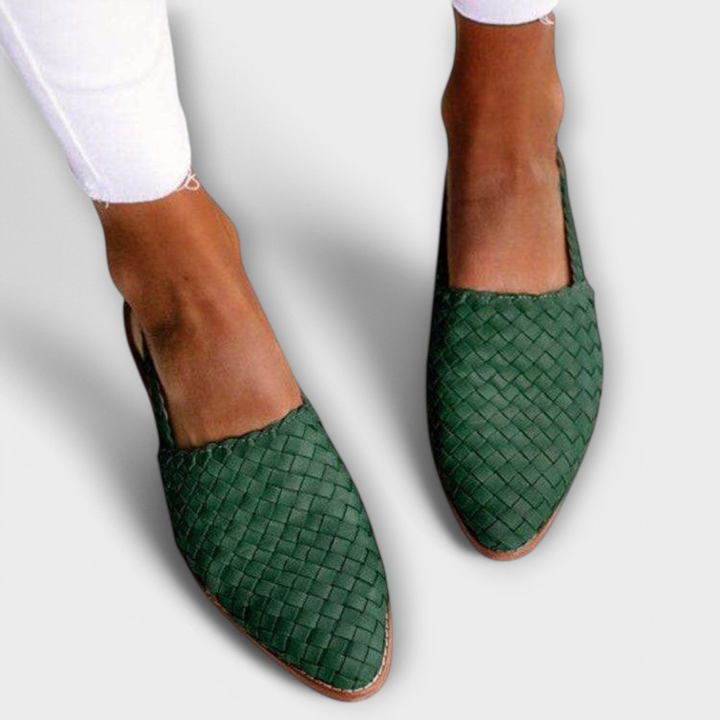 Margot | Handwoven Leather Loafers