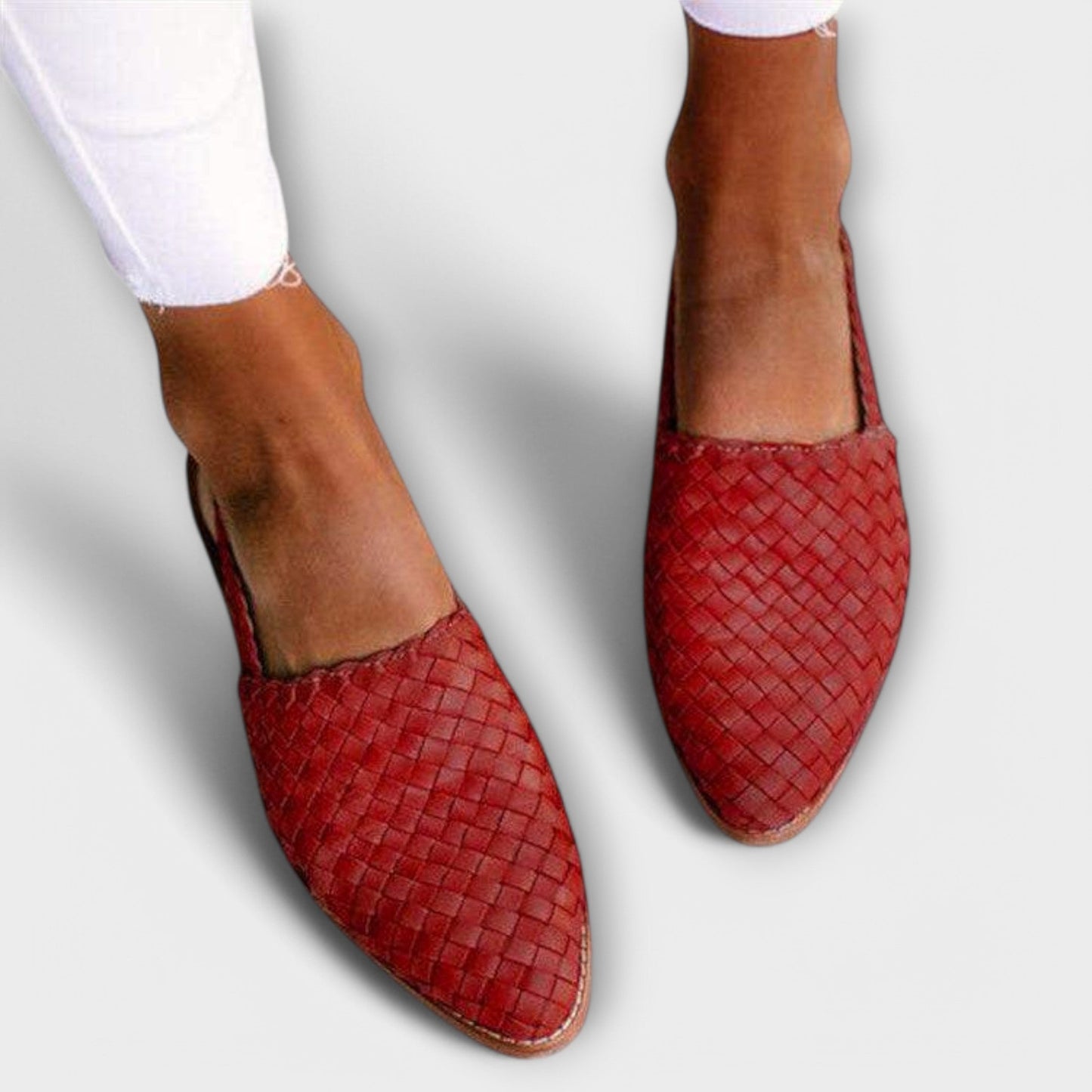 Margot | Handwoven Leather Loafers