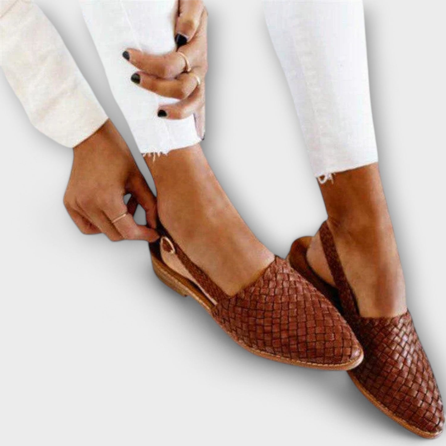 Margot | Handwoven Leather Loafers