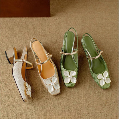 Diana | Genine Slingback Pumps